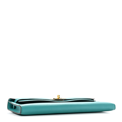 Hermes Swift Kelly Cut Clutch Pochette Vert Verone 4 of 10