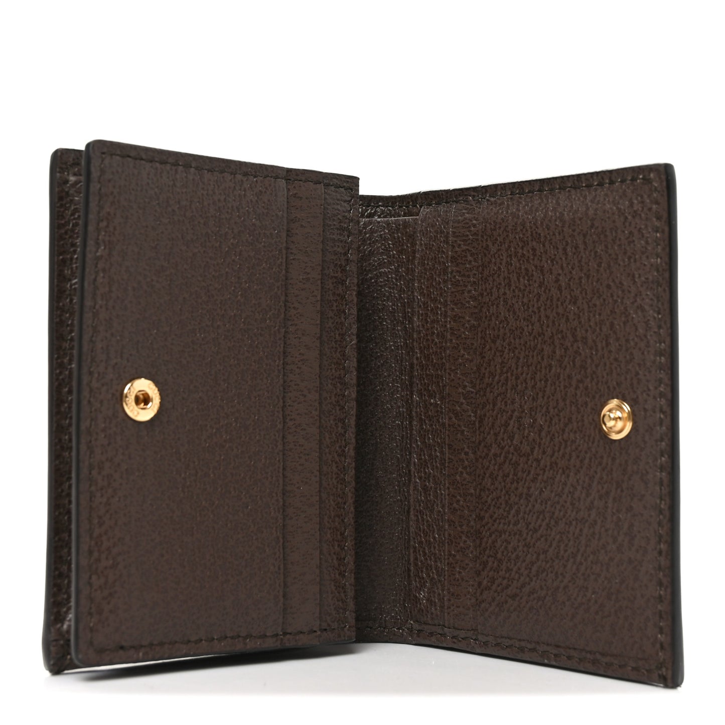 GG Supreme Monogram Web Ophidia Card Case Beige New Acero