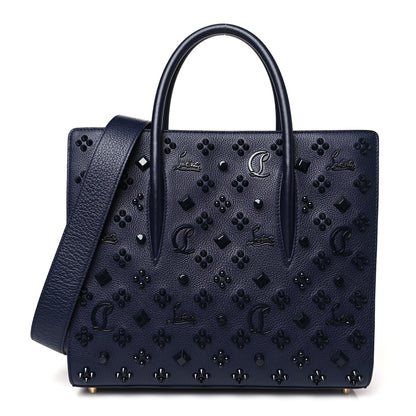 Christian Louboutin Calfskin Empire Loubinthesky Medium Paloma Ink 1 of 9