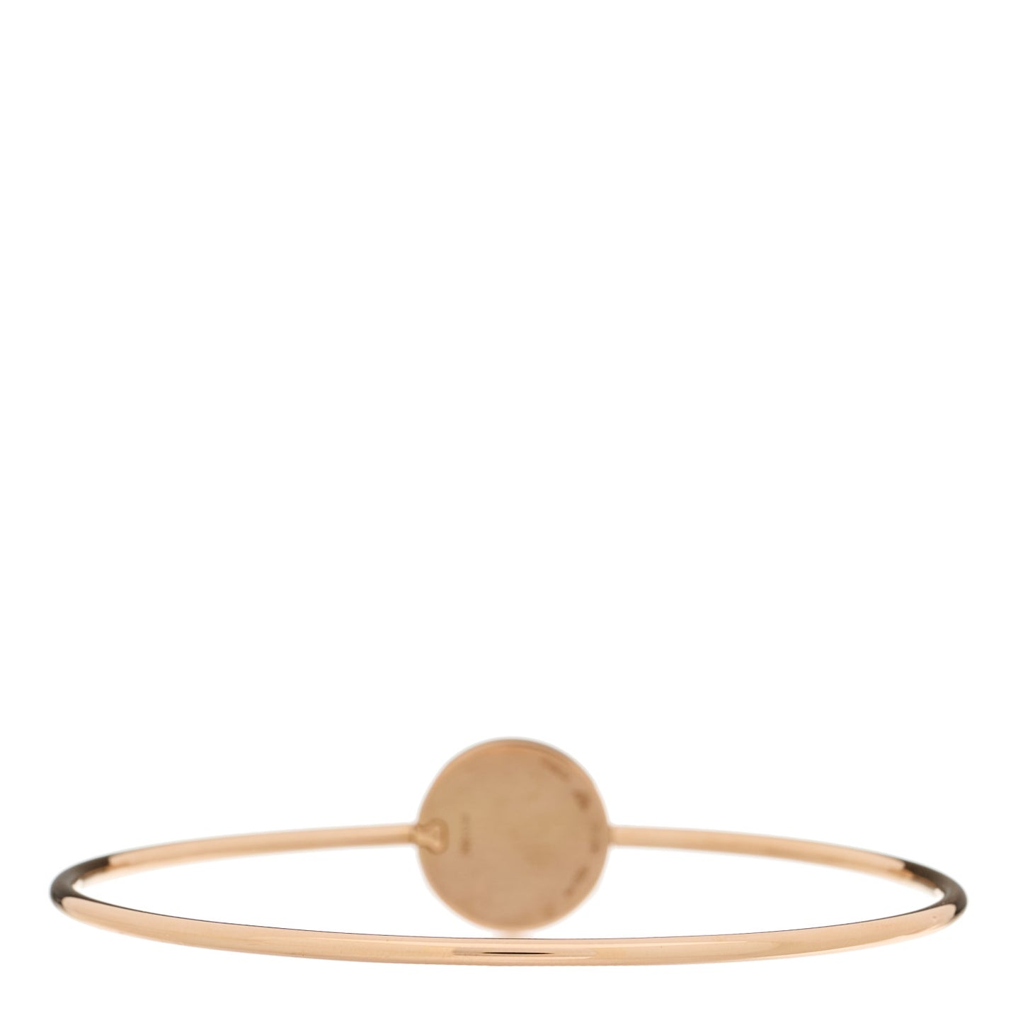 18K Rose Gold Carnelian BVLGARI BVLGARI Bangle Bracelet S