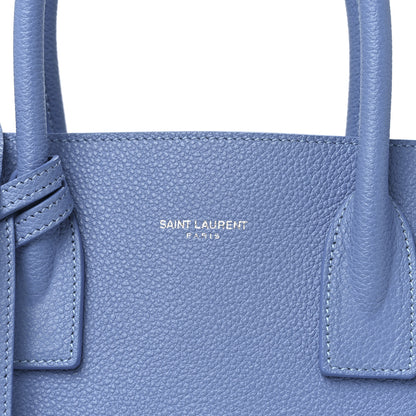 Saint Laurent Grained Calfskin Small Sac De Jour Light Blue 7 of 12