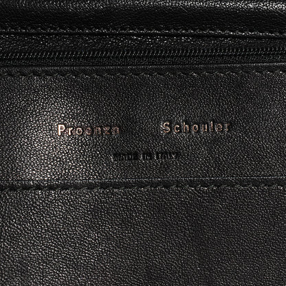 Proenza Schouler Leather PS1 Large Chain Wallet Black 6 of 6