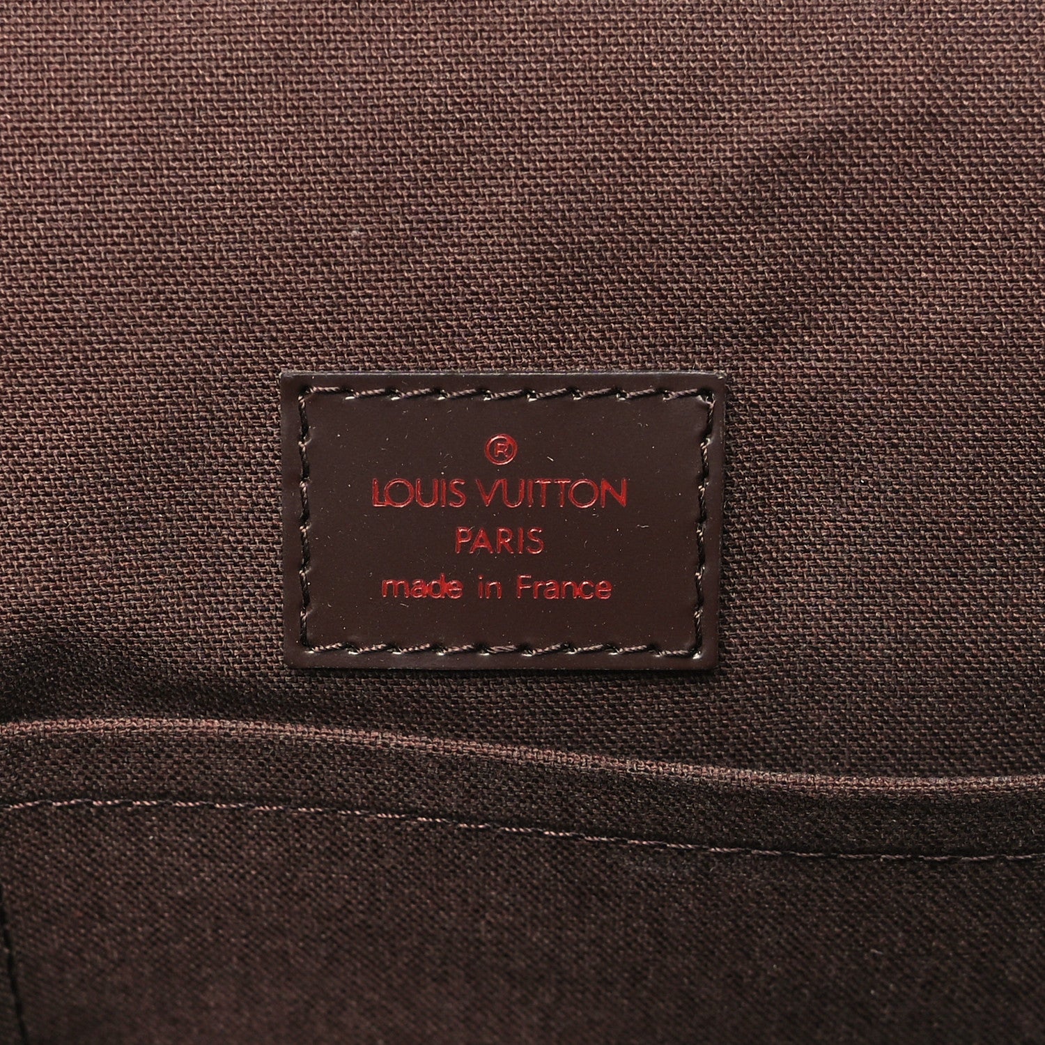 Louis Vuitton Damier Ebene Reporter Melville 6 of 11