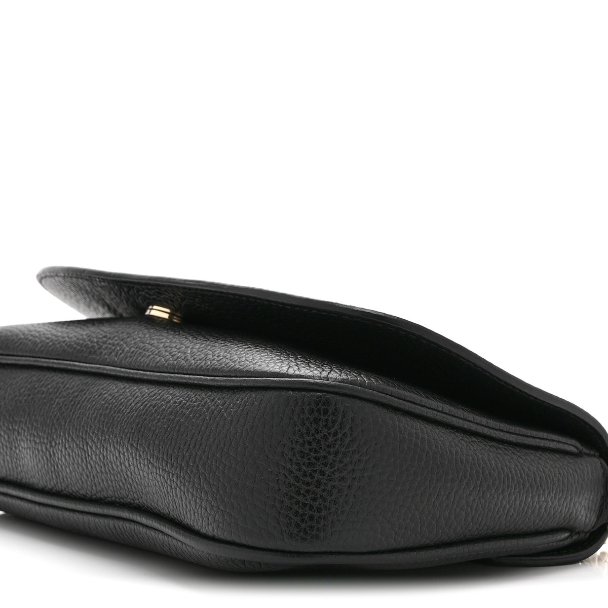 Gucci Pebbled Calfskin Medium Soho Flap Crossbody Black 11 of 11