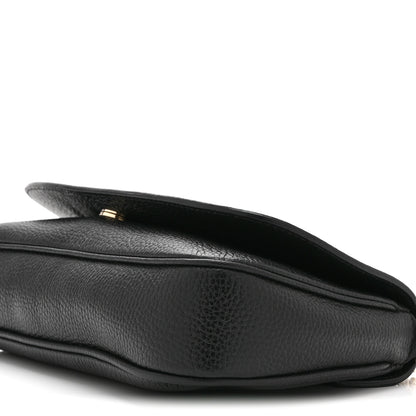 Gucci Pebbled Calfskin Medium Soho Flap Crossbody Black 11 of 11