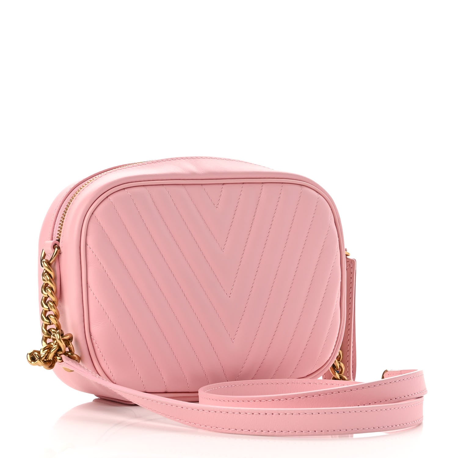 Louis Vuitton Calfskin New Wave Camera Bag Smoothie Pink 3 of 9