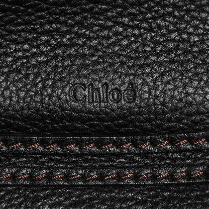Chloe Calfskin Large Marcie Satchel Black 9 of 11