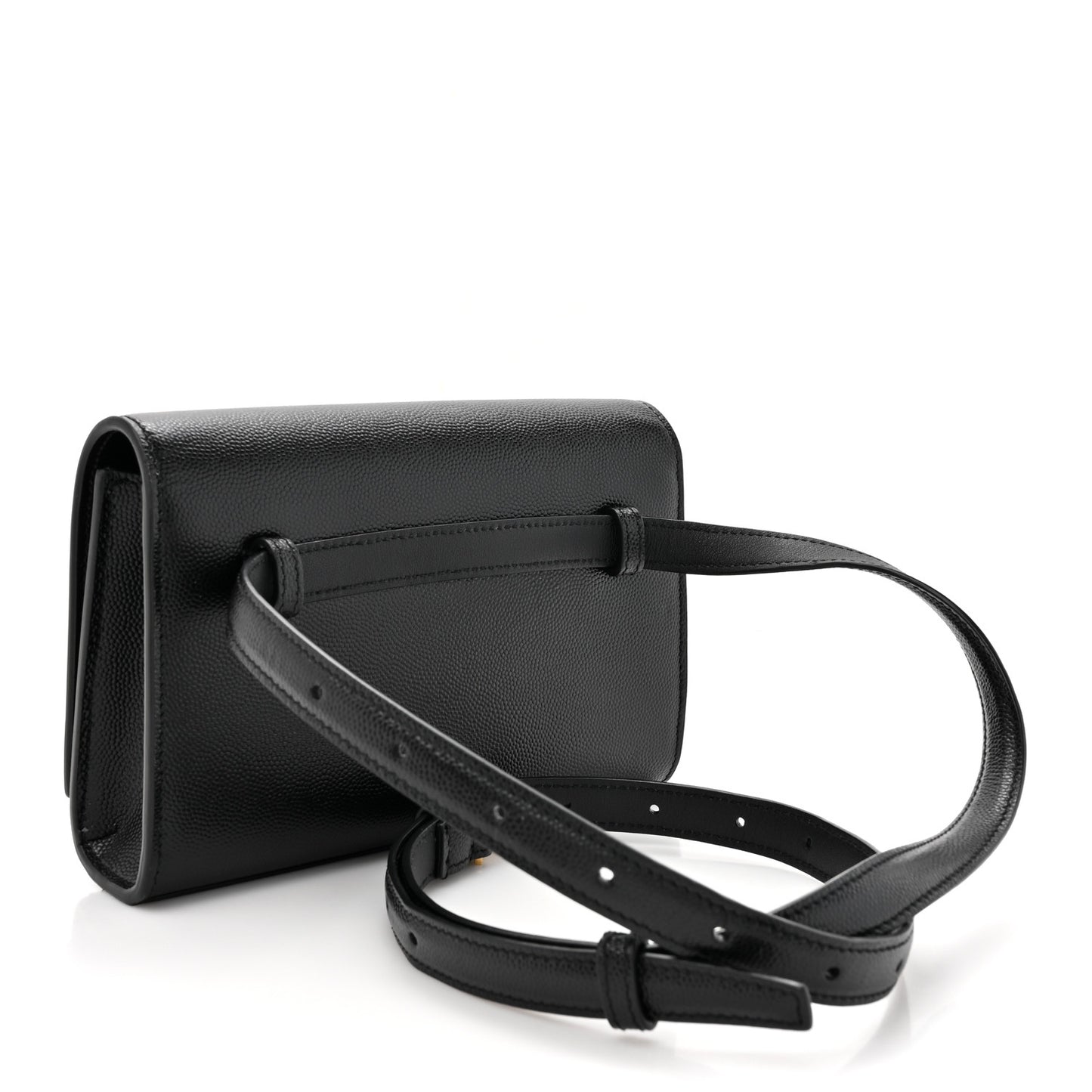 Grain De Poudre Monogram Kate Belt Bag Black