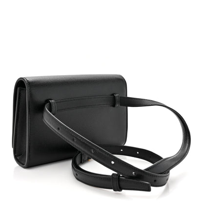 Saint Laurent Grain De Poudre Monogram Kate Belt Bag Black 3 of 10