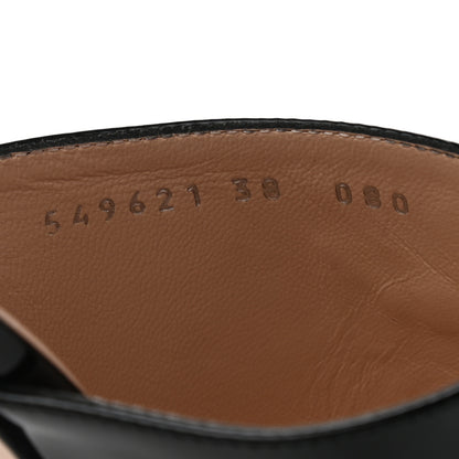 Gucci Patent Lexi Horsebit Mules 38 Black 8 of 8