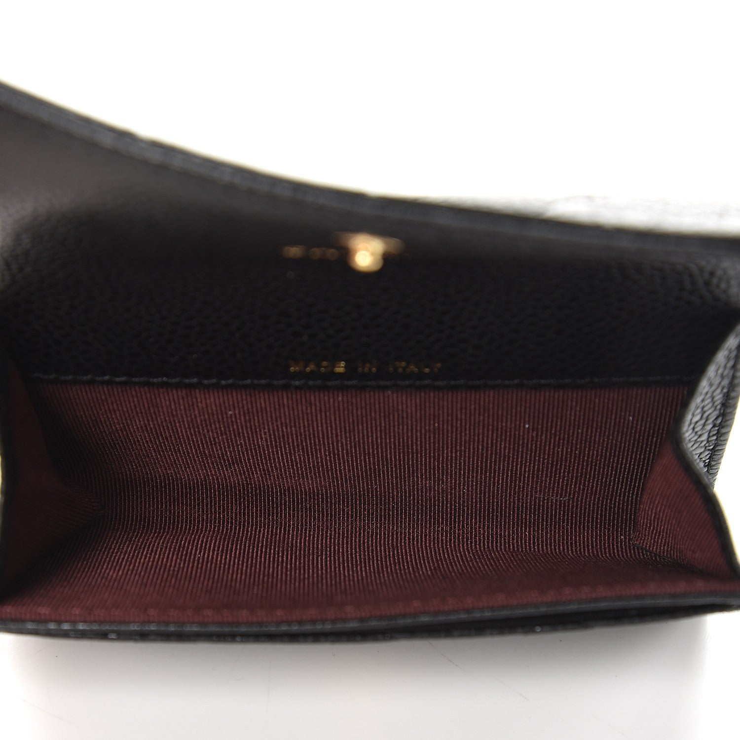 Chanel Caviar Quilted Flap Card Holder Black 5 of 9