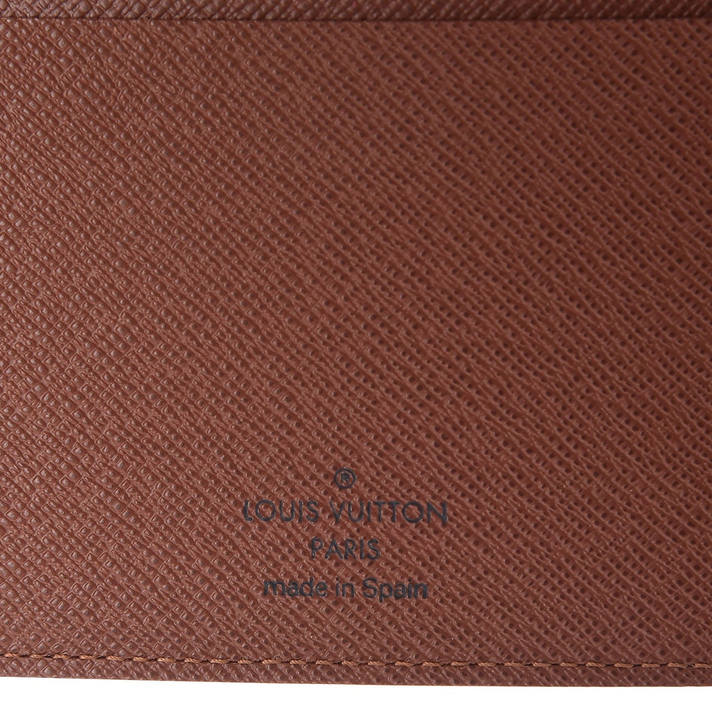 Monogram Desk Agenda Cover