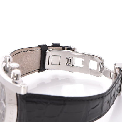 Bulgari Stainless Steel Alligator 38mm Assioma Chronograph Automatic Watch Black 6 of 8