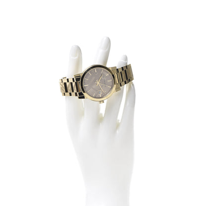 Burberry Stainless Steel 34mm The City Quartz Watch Gold BU9145 2 of 6