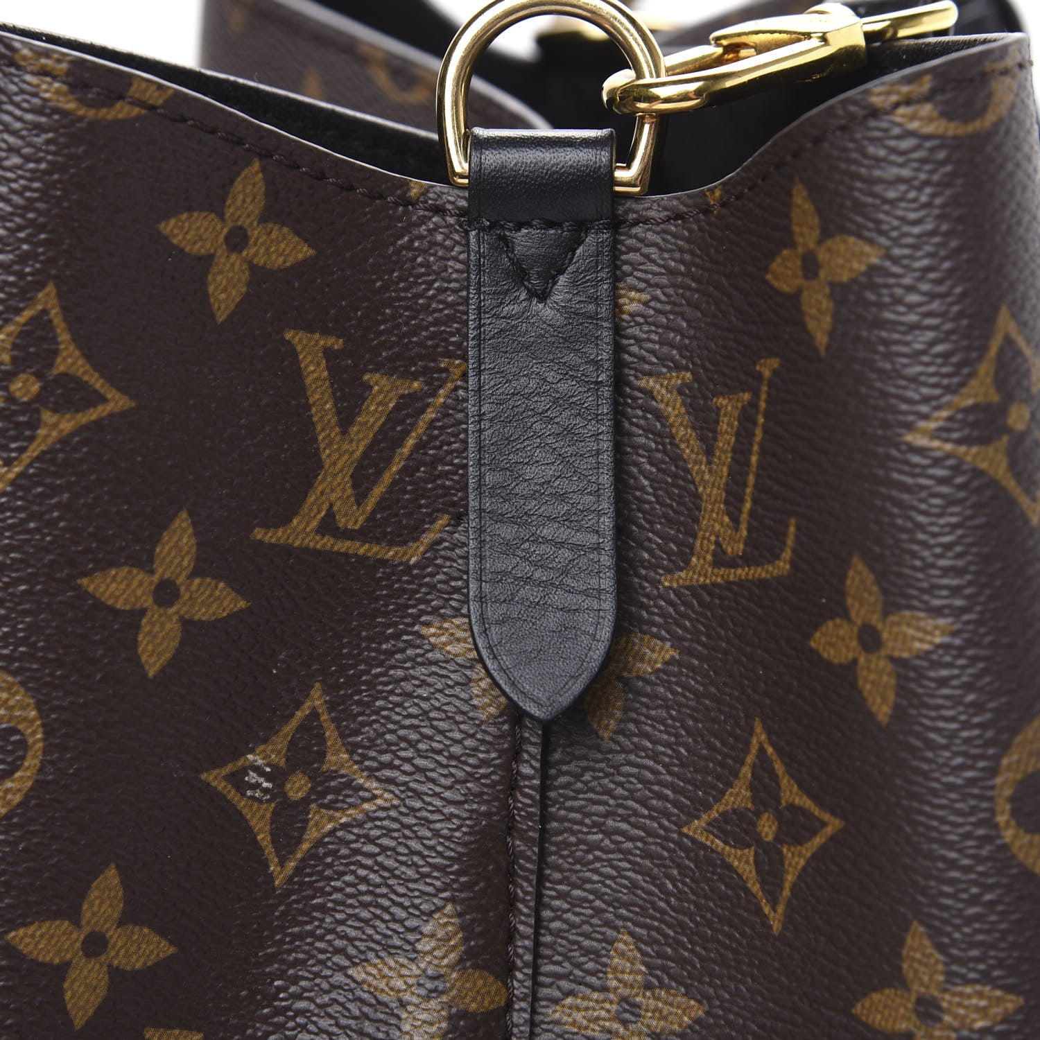 Louis Vuitton Monogram Neonoe MM Black 6 of 9