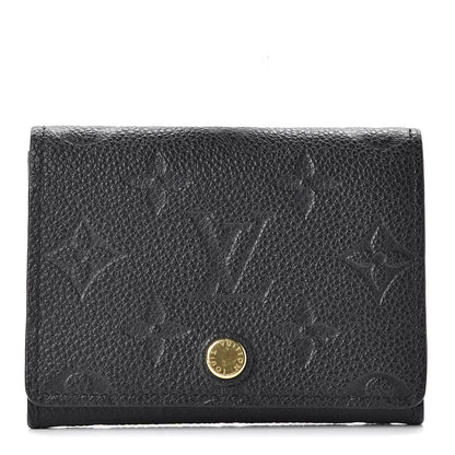 Louis Vuitton Empreinte Business Card Holder Black 1 of 7