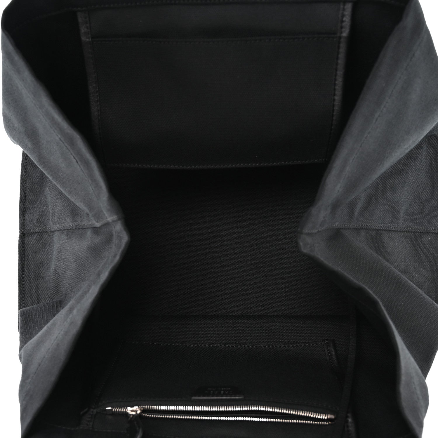 The Row Cotton Twill East West Idaho Tote Black 5 of 9