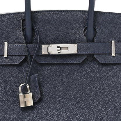 Hermes Togo Birkin 30 Bleu Nuit 8 of 12