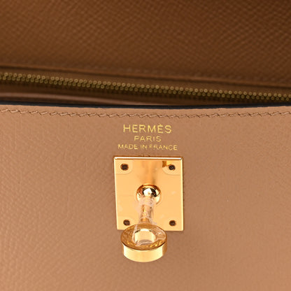 Hermes Epsom Kelly Sellier 25 Chai 6 of 13
