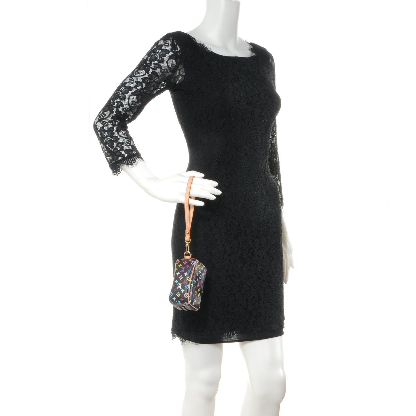Monogram Multicolor Trousse Wapity Black