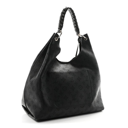 Louis Vuitton Mahina Carmel Hobo Black 3 of 9