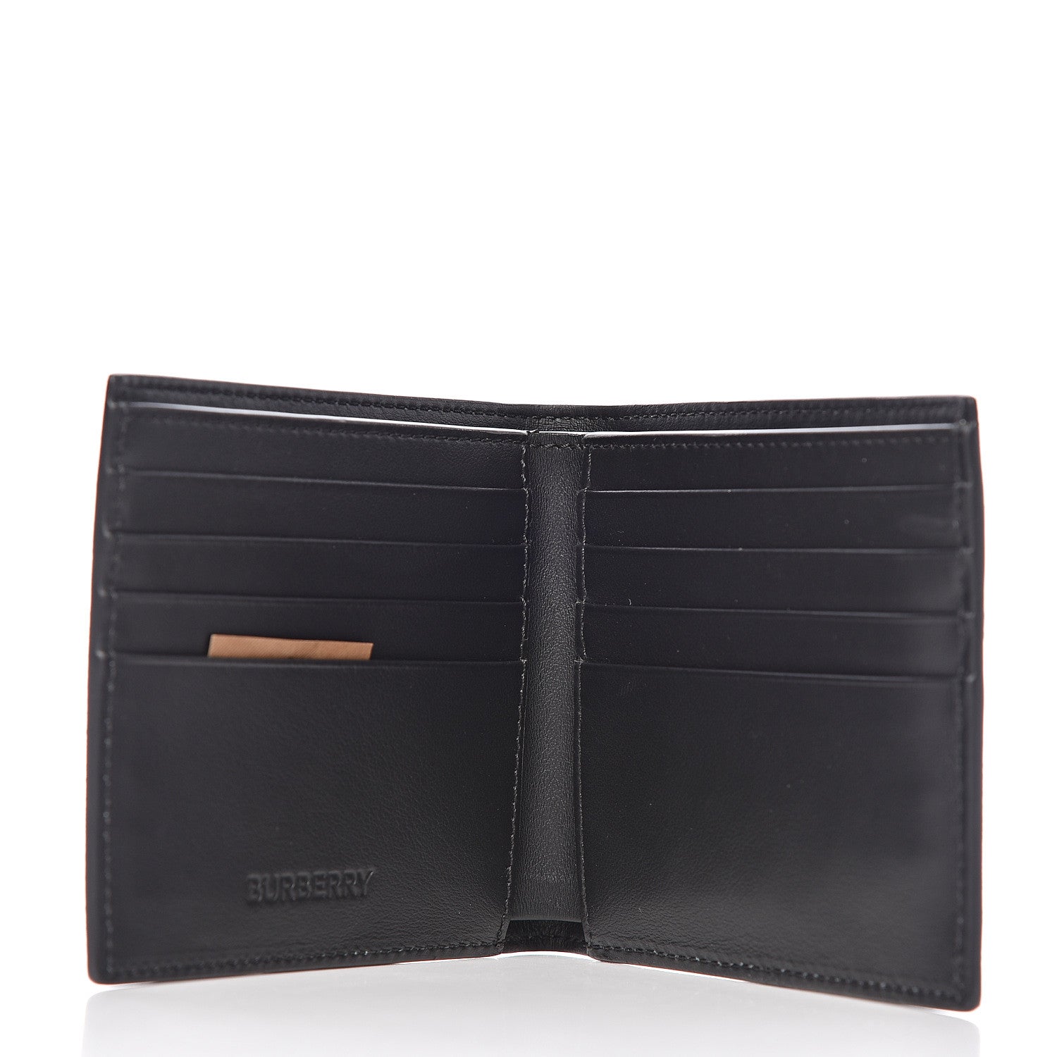 Burberry Vintage Check BBi-Fold Wallet Black 5 of 8
