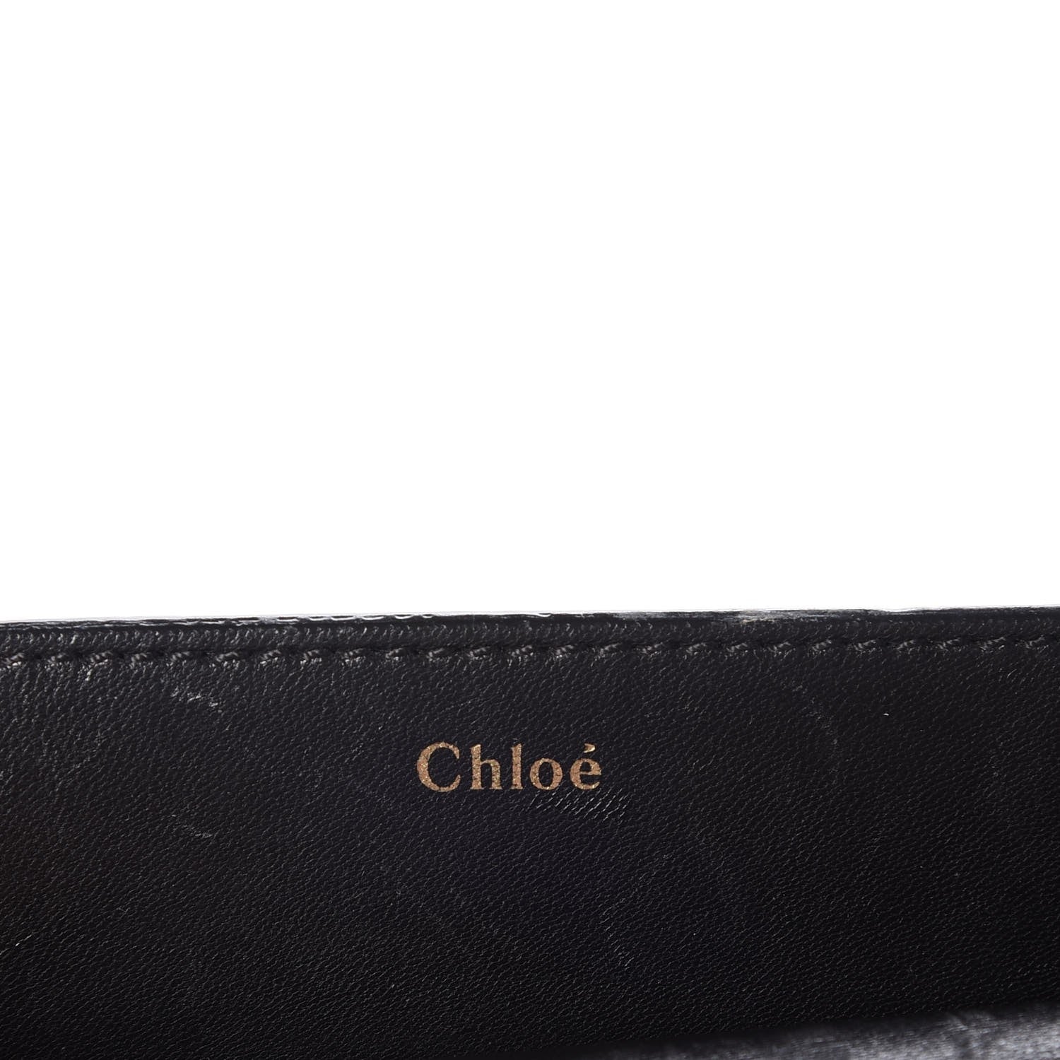 Chloe Calfskin Mini Georgia Crossbody Bag Black 8 of 8