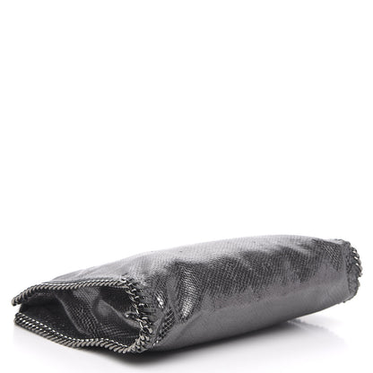 Stella McCartney Metallic Snake Print Small Falabella Tote Ruthenium 4 of 12