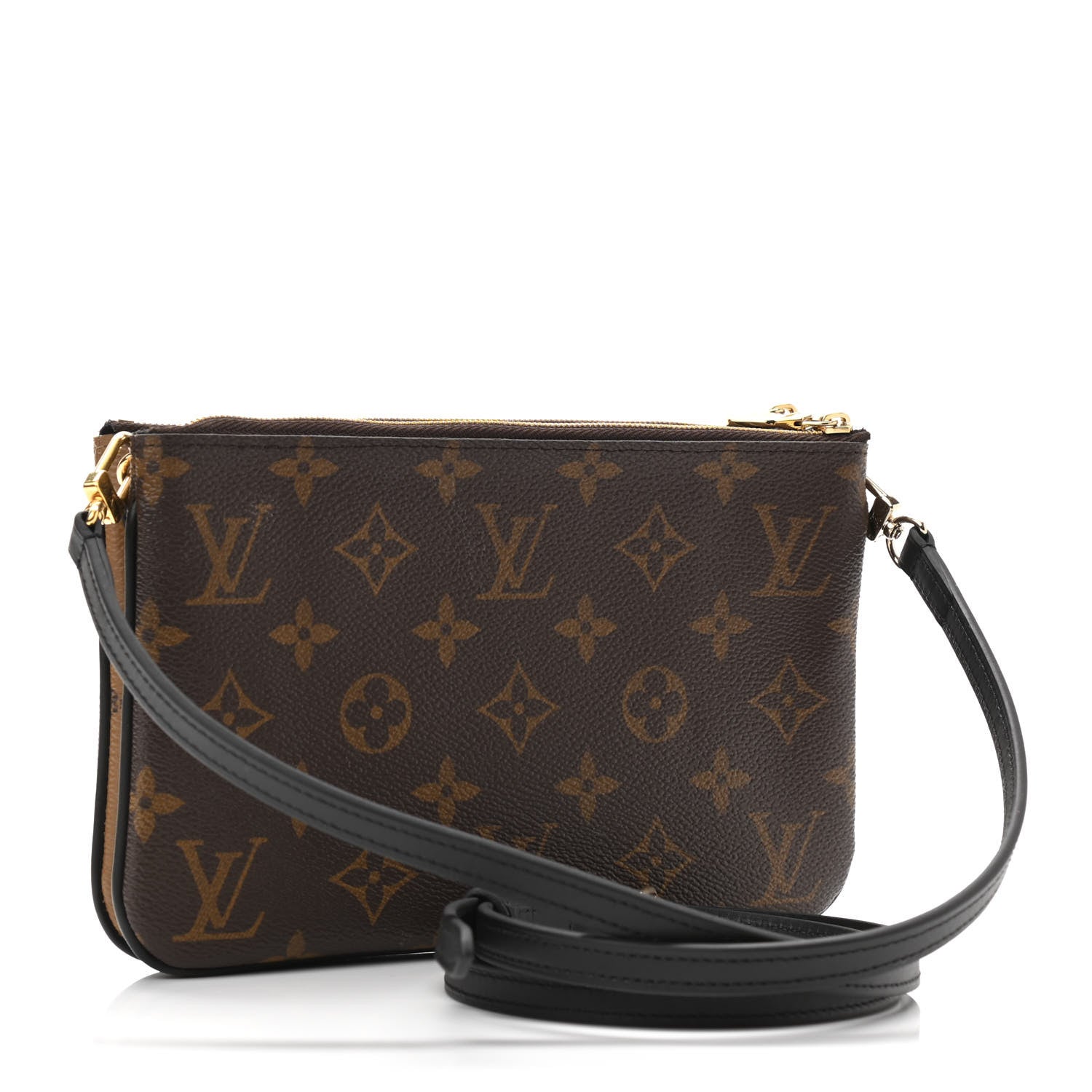 Louis Vuitton Reverse Monogram Giant Double Zip Pochette 5 of 17
