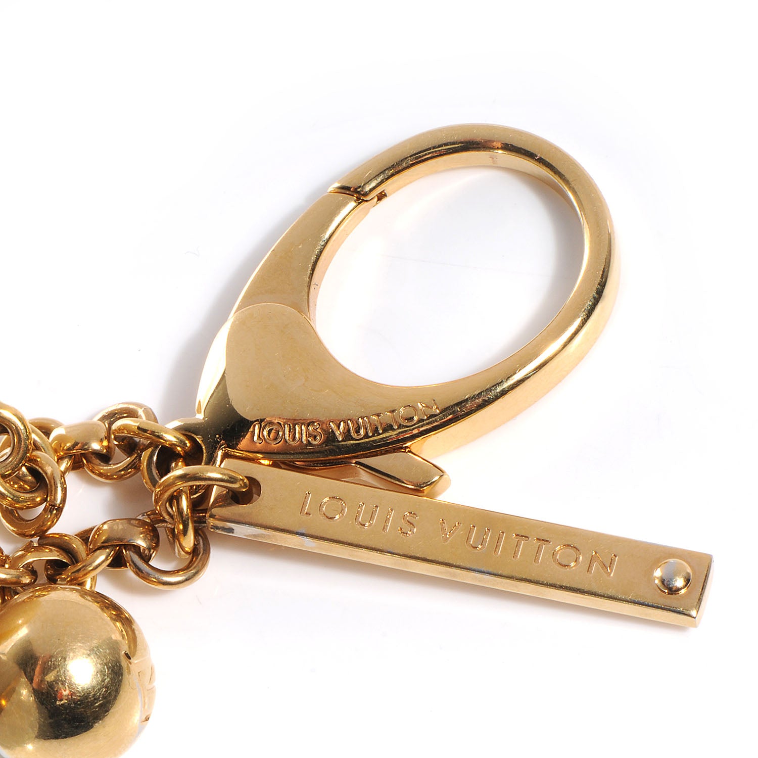 Louis Vuitton Mini Lin Bag Charm 3 of 4