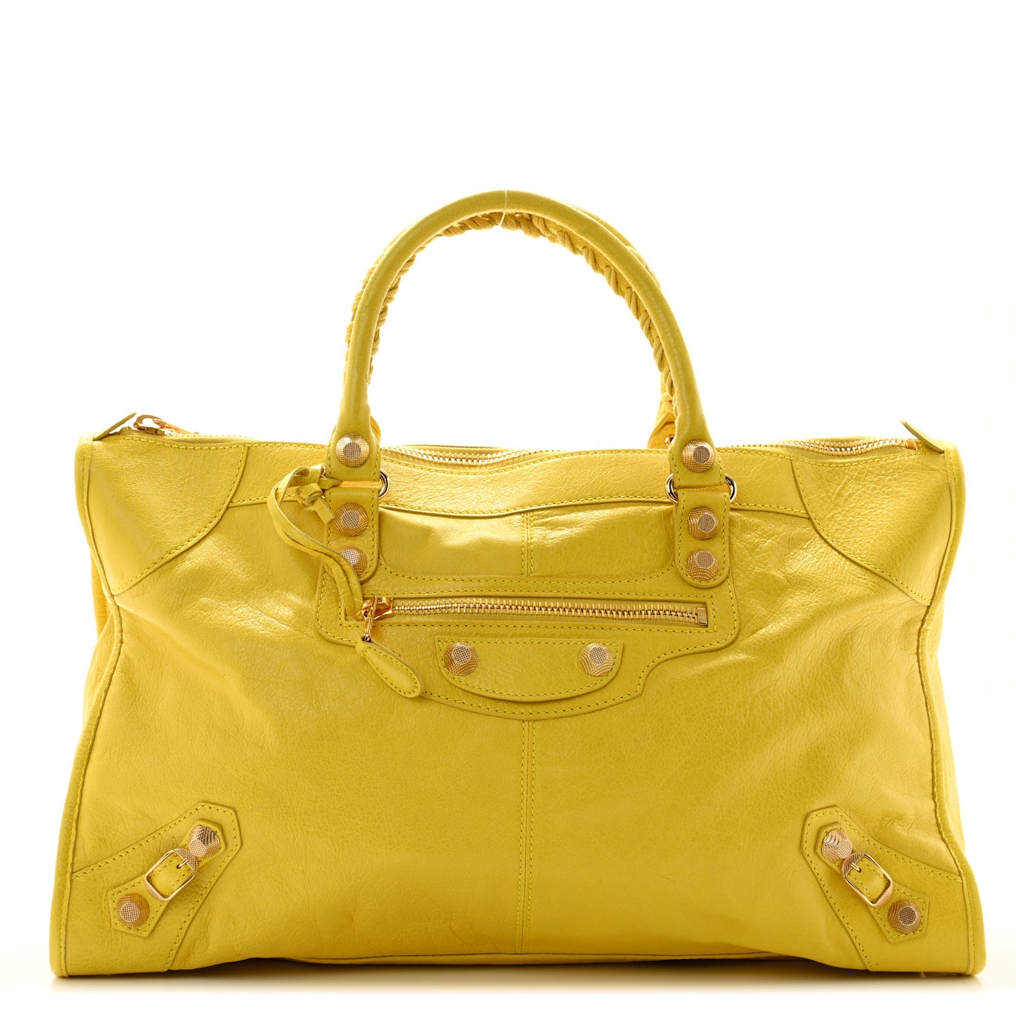Agneau Giant 12 Gold Hardware Work Curry