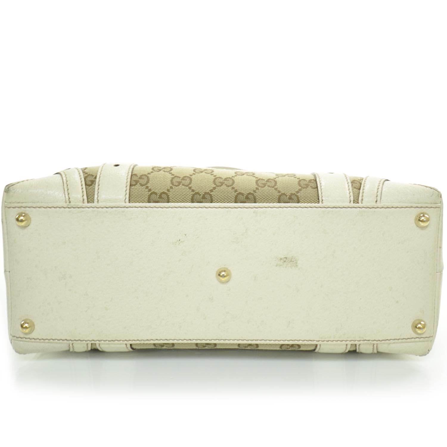 Gucci Monogram Glam Shoulder Bag Ivory 4 of 9