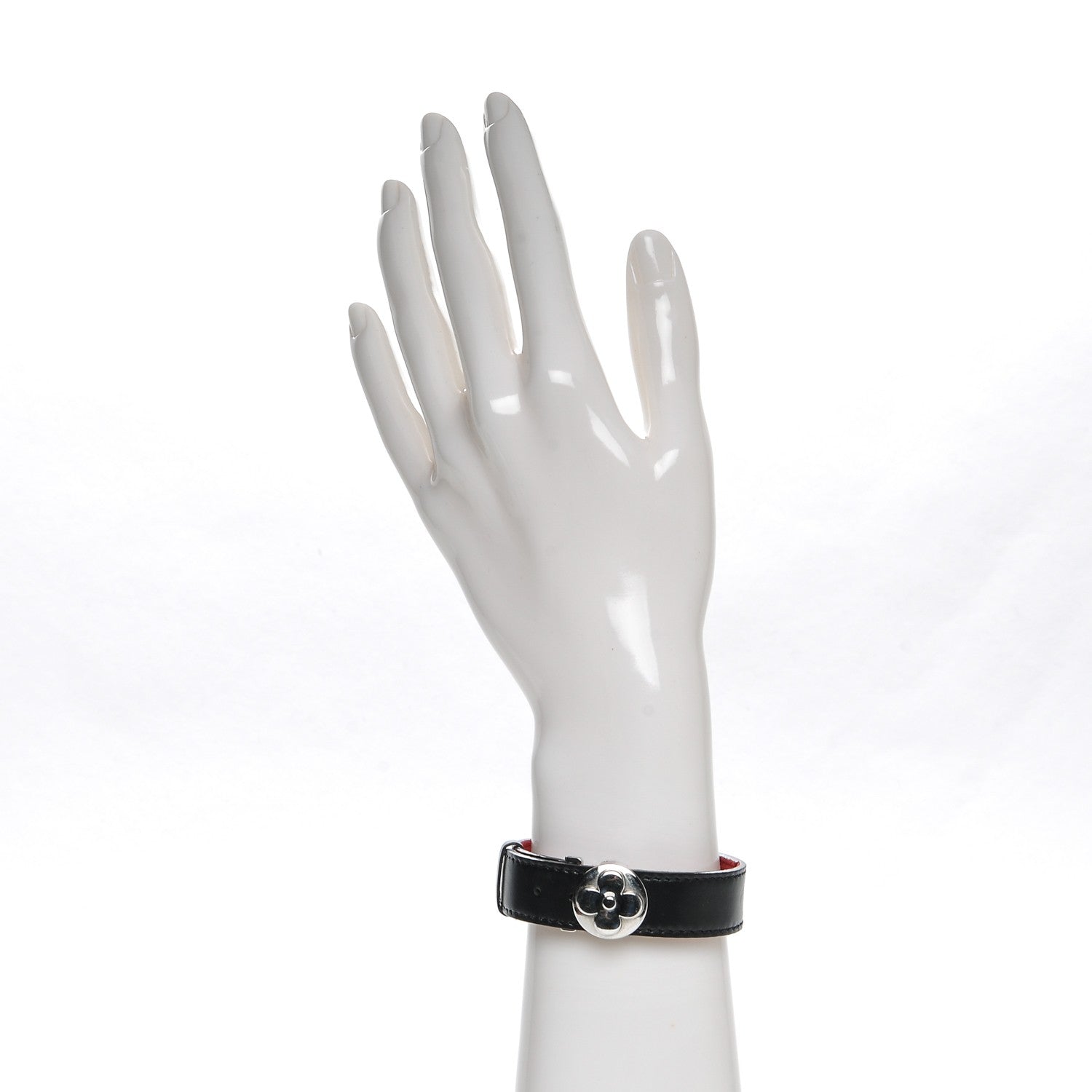 Louis Vuitton Mat Monogram Wish Bracelet Black 2 of 6