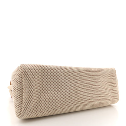 Hermes Toile Vache Calfskin Herbag 30 PM Naturel 4 of 13