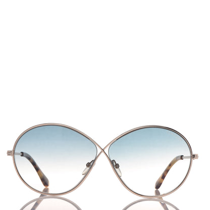 Tom Ford Rania-02 Oval Sunglasses TF564 Rose Gold 2 of 6