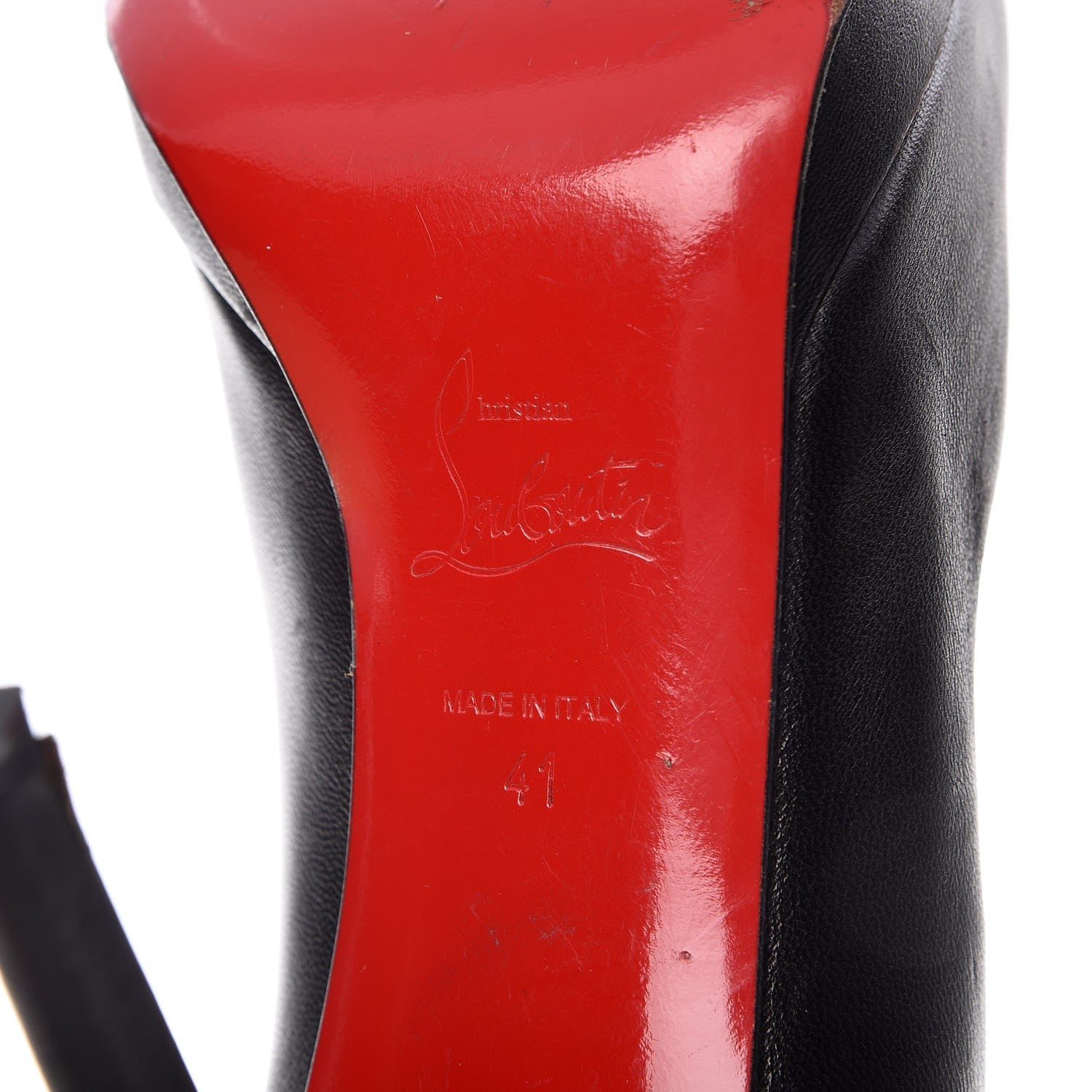 Christian Louboutin Nappa New Simple 120 Pumps 41 Black 8 of 14