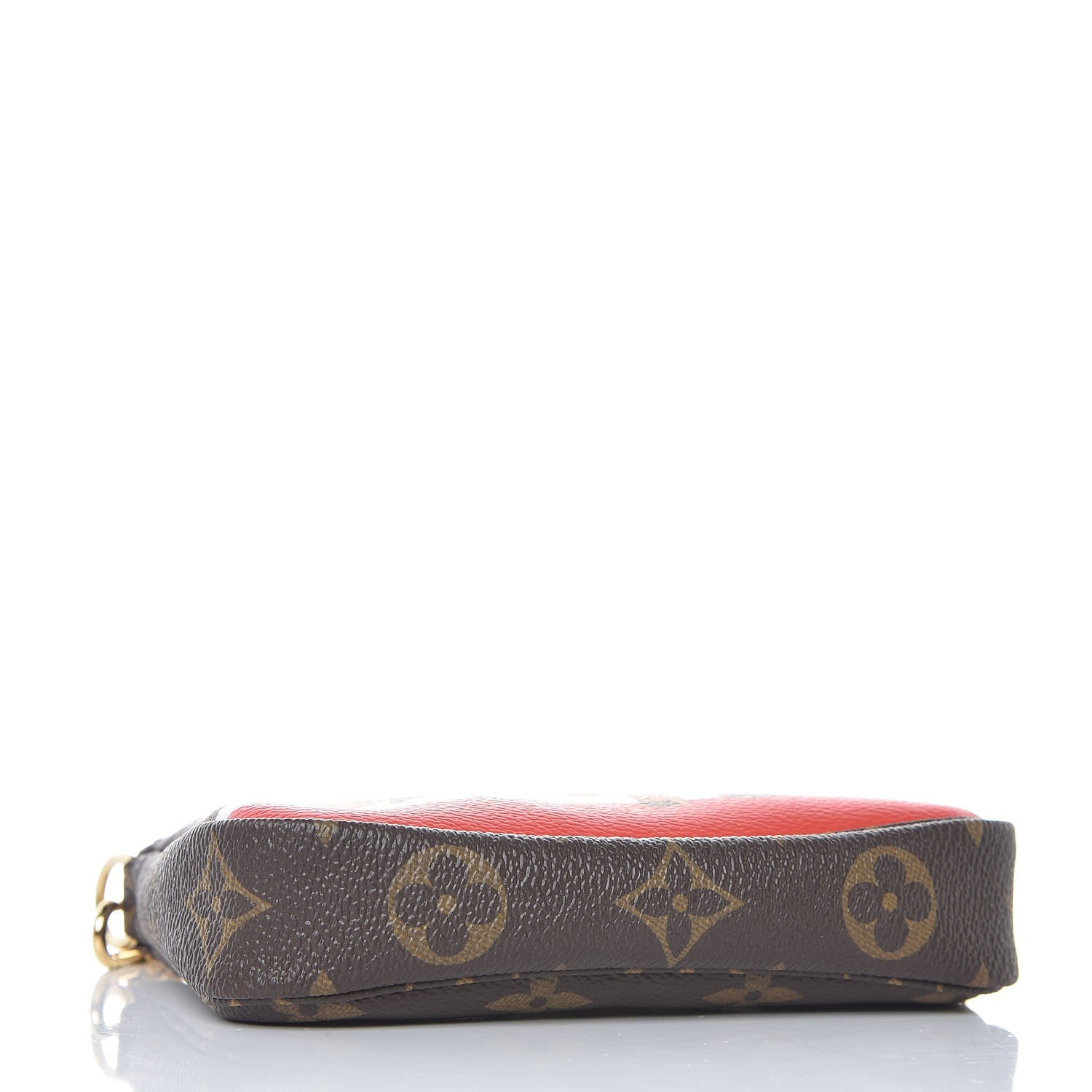 Louis Vuitton Monogram 2018 Christmas Animation Mini Cats Pochette Accessories 4 of 8