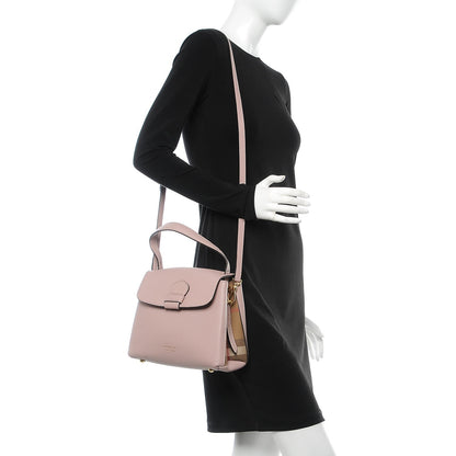 Burberry Derby Calfskin House Check Small Camberley Pale Orchid 3 of 9