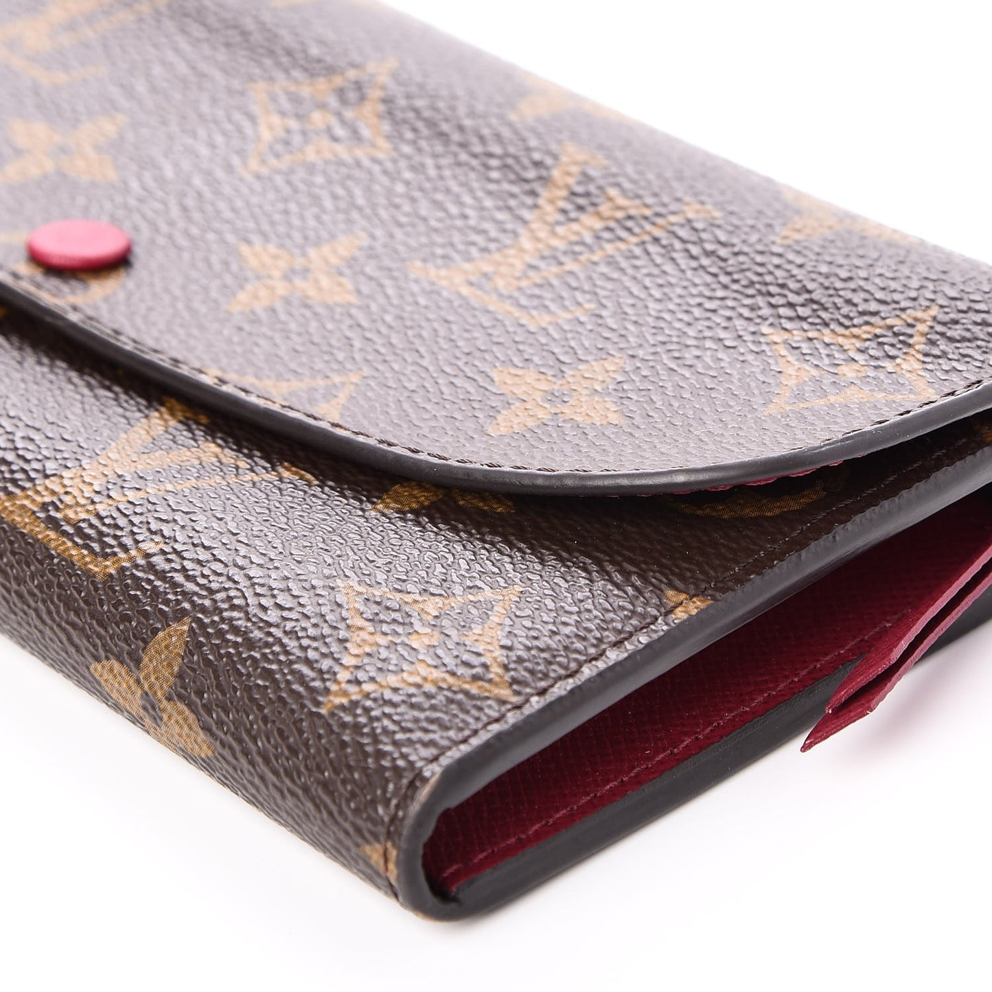 Monogram Emilie Wallet Fuchsia