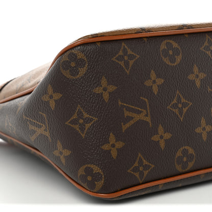 Louis Vuitton Reverse Monogram Dauphine Hobo PM 8 of 9