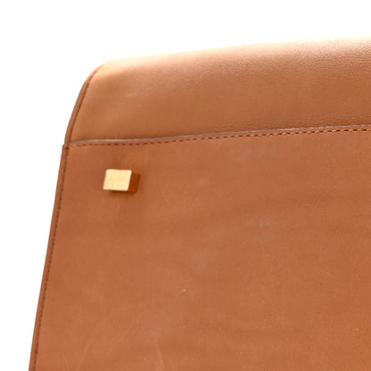 The Row Polished Saddle Calfskin Soft Margaux 15 Cuir 20 of 27