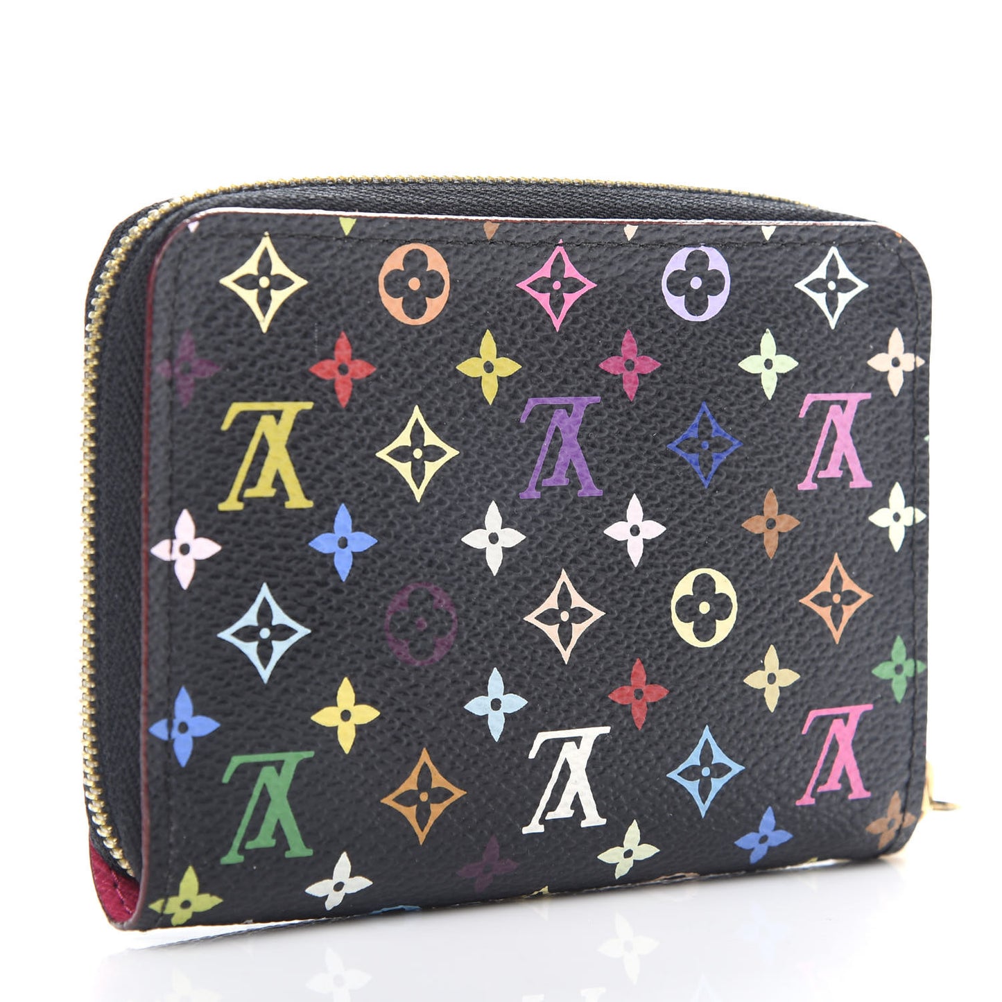 Monogram Multicolor Zippy Coin Purse Black Grenade