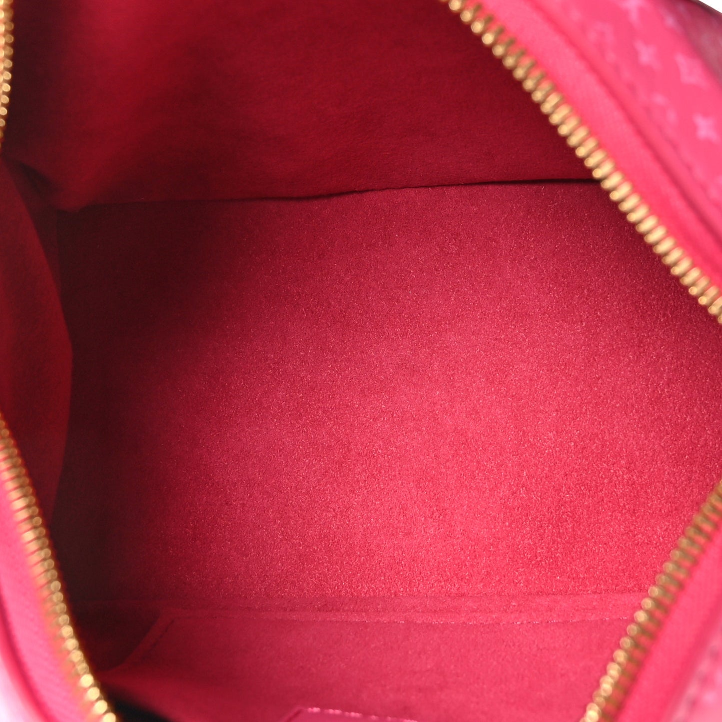 Calfskin Nanogram Embossed Speedy Bandouliere 20 Rose