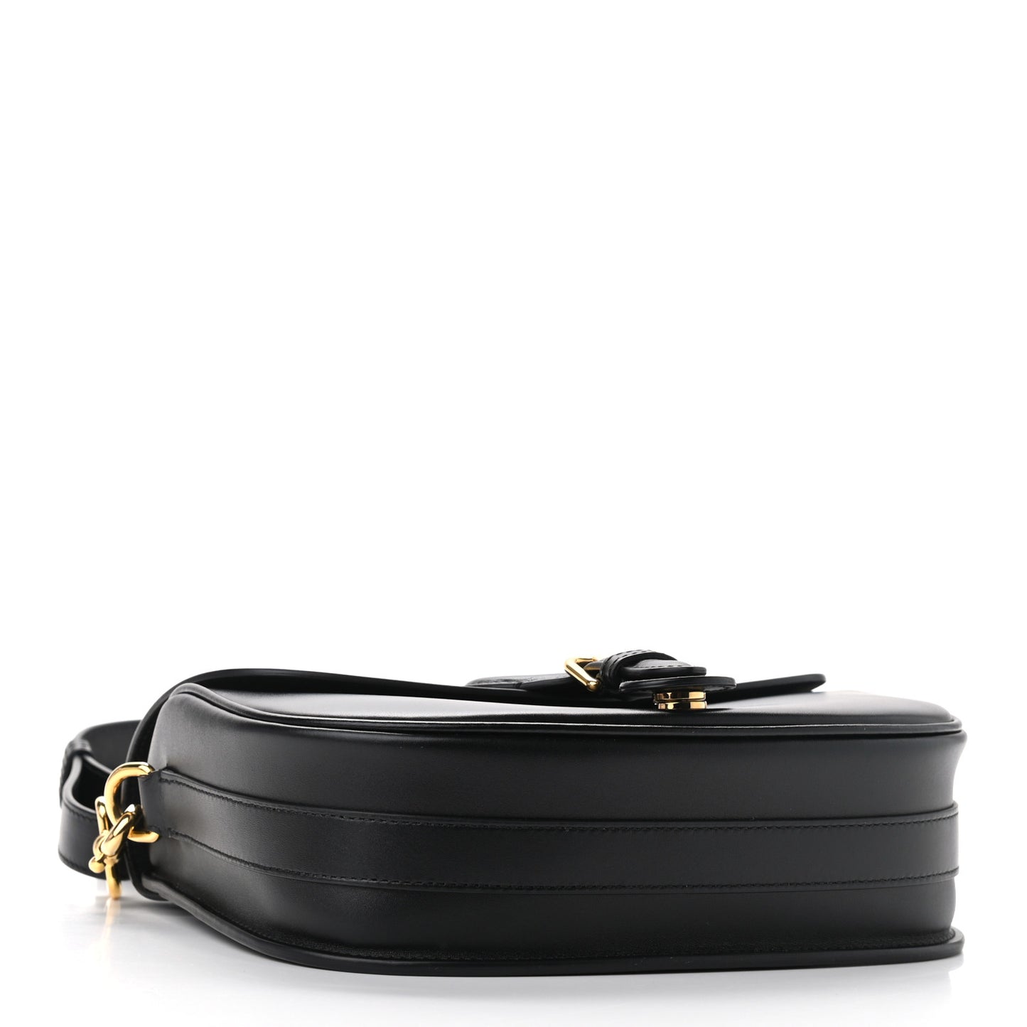 Box Calfskin Medium Bobby Bag Black