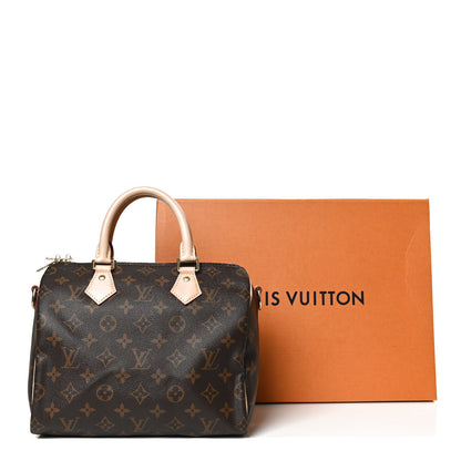 Louis Vuitton Monogram Speedy Bandouliere 25 10 of 10