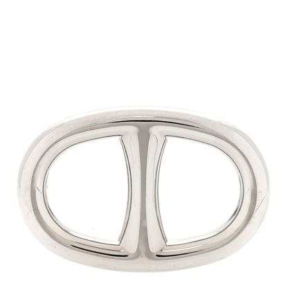 Hermes Palladium Chaine D'Ancre Scarf Ring 1 of 4