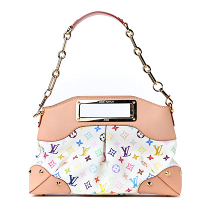 Louis Vuitton Monogram Multicolor Judy MM White 1 of 4