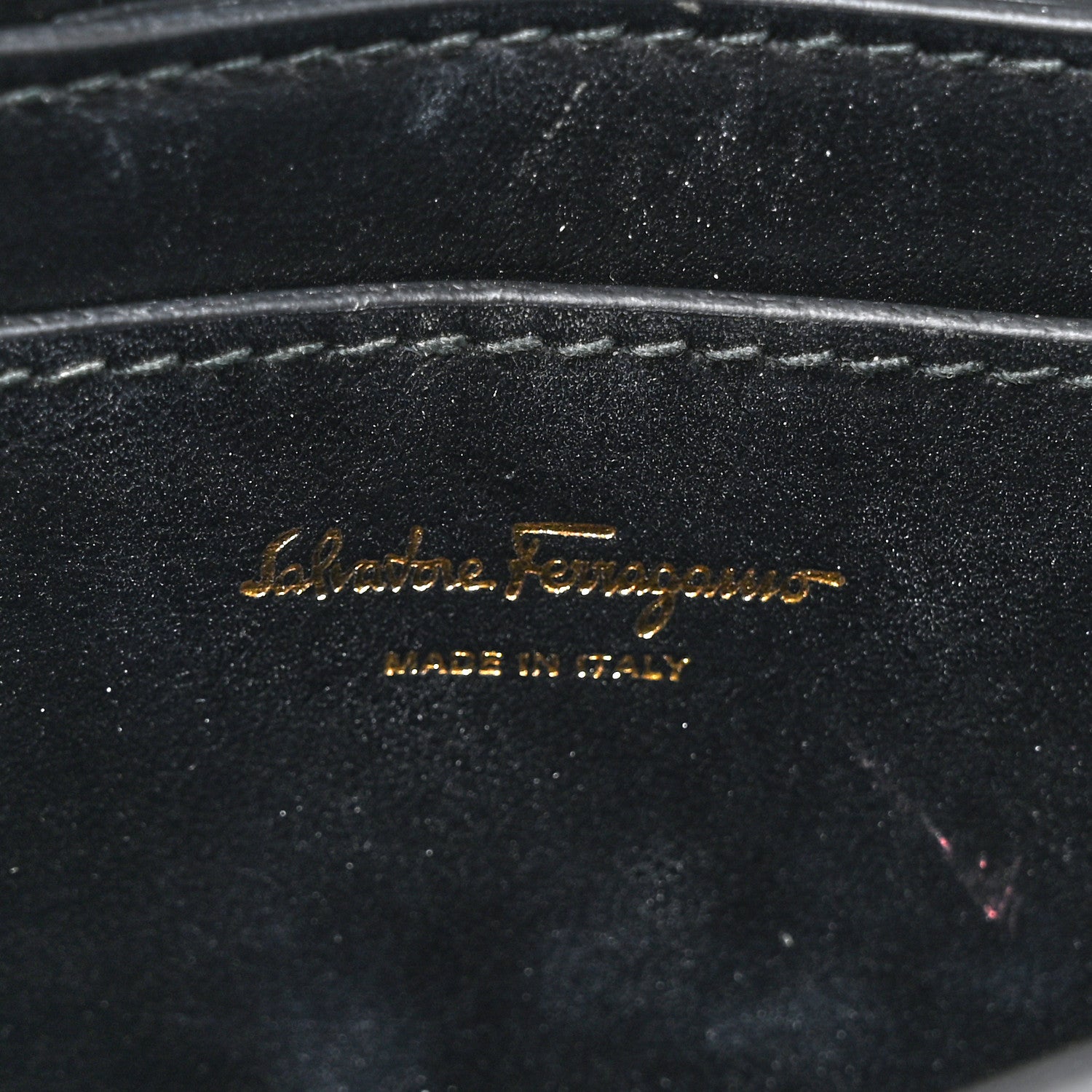 Salvatore Ferragamo Patent Calfskin Small Vela Flap Bag Black 6 of 11