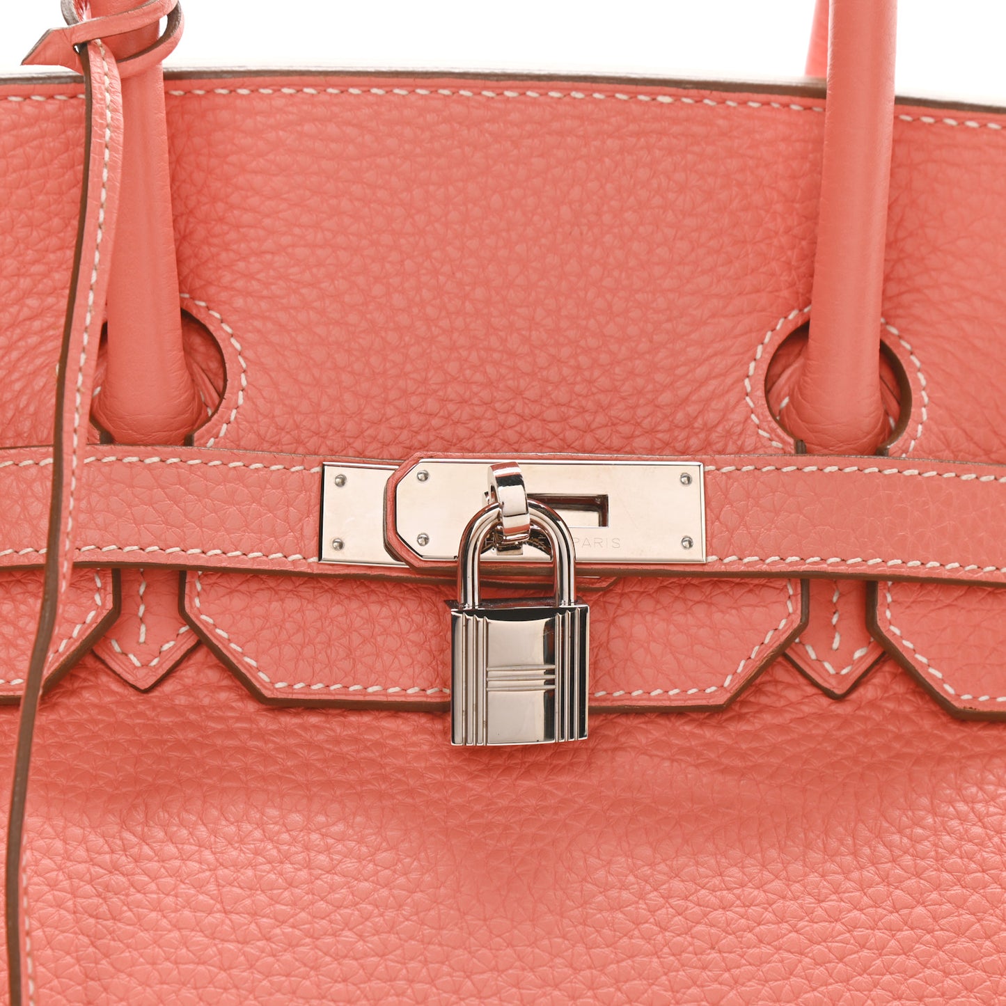 Taurillon Clemence Birkin 35 Crevette