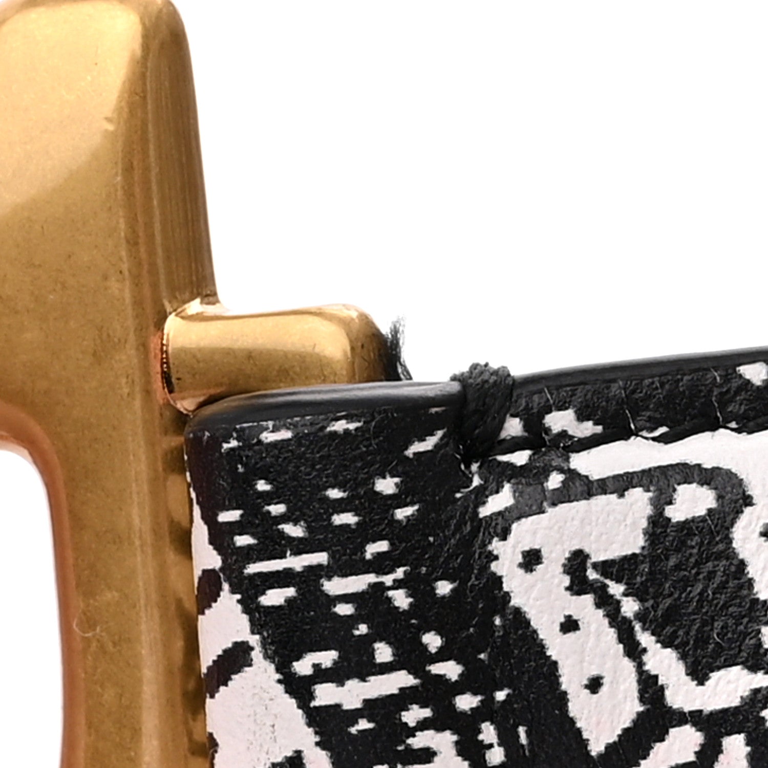 Christian Dior Calfskin Plan De Paris Printed Saddle Bag With Strap White Black 12 of 12